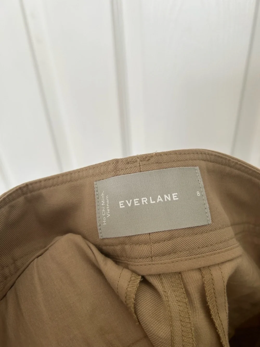 Everlane The Tencel Way-High Taper Pant - Picture 4 of 11
